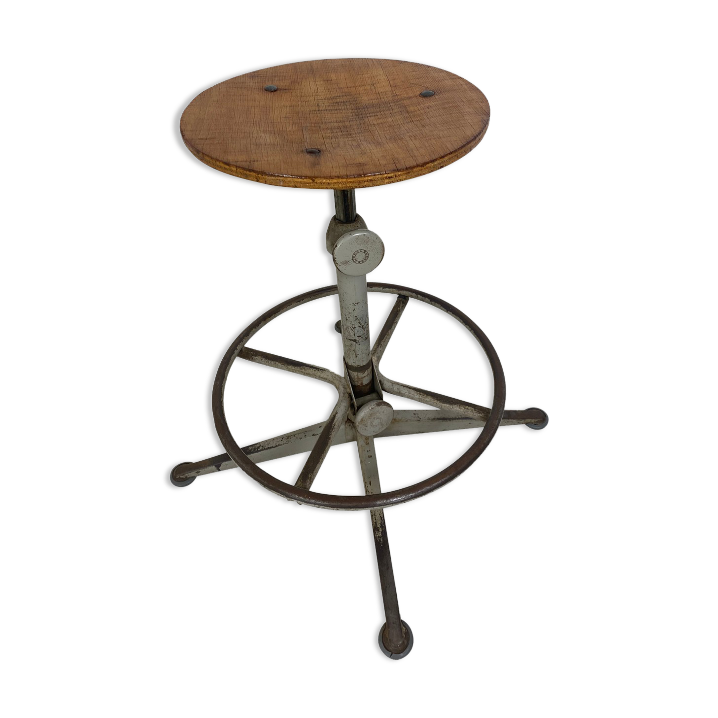 Tabouret d’architecte pivotant réglable par Friso Kramer pour Ahrend, années 1960