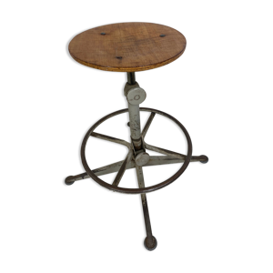 Tabouret d’architecte pivotant