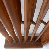 Vintage wooden room divider - 1960s