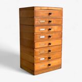 Vintage drawer unit with Bakelite knobs 1950