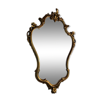 Baroque golden mirror 56x87cm