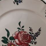 Set of 6 old flat ceramic plates VILLEROY and BOCH "Alt Strassburg"