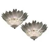 Venetian Murano Glass Flush Mounts from Simoeng, Set of 2