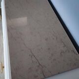 RESTORED CHEST OF DRAWERS WITH MARBLE PLATE