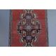 1970s Turkish Oushak Handmade Runner Rug 70x318
