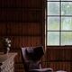 Madsen & Schubell, accent chair and stool in teak, reupholstered, 1950s