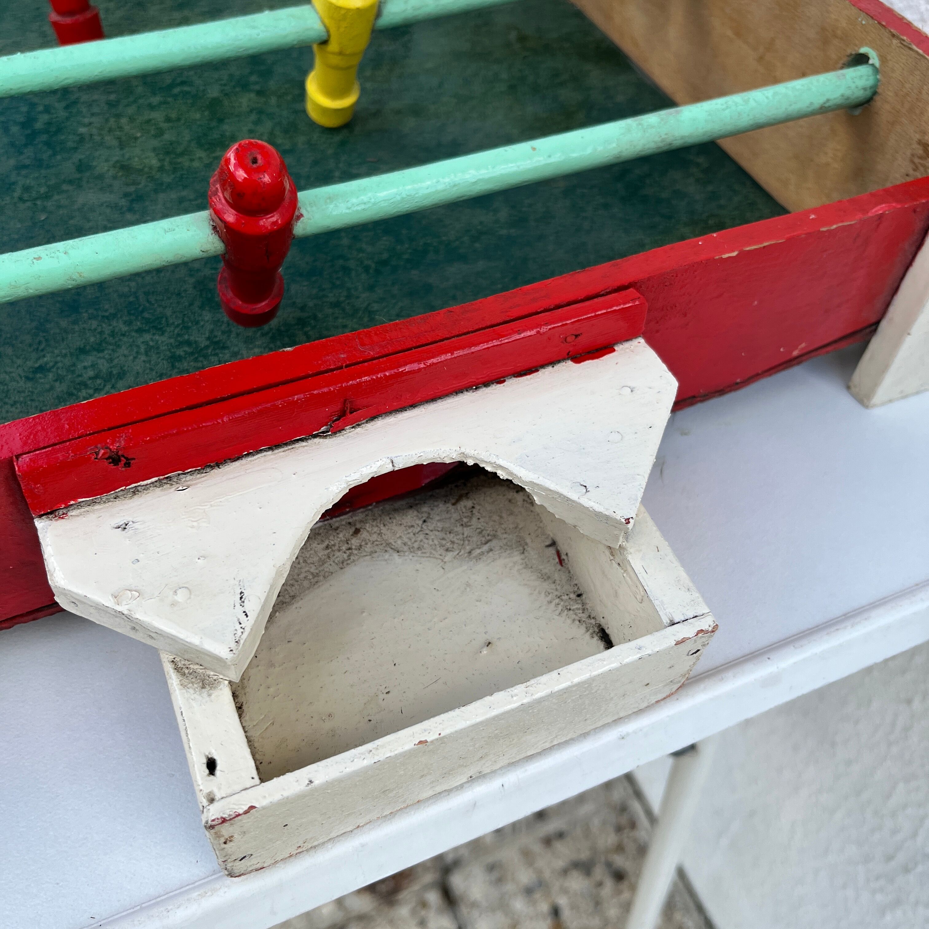 Table wood table football