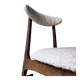 Vintage Polish dining chair style 200-190, by R. Hałas PRL