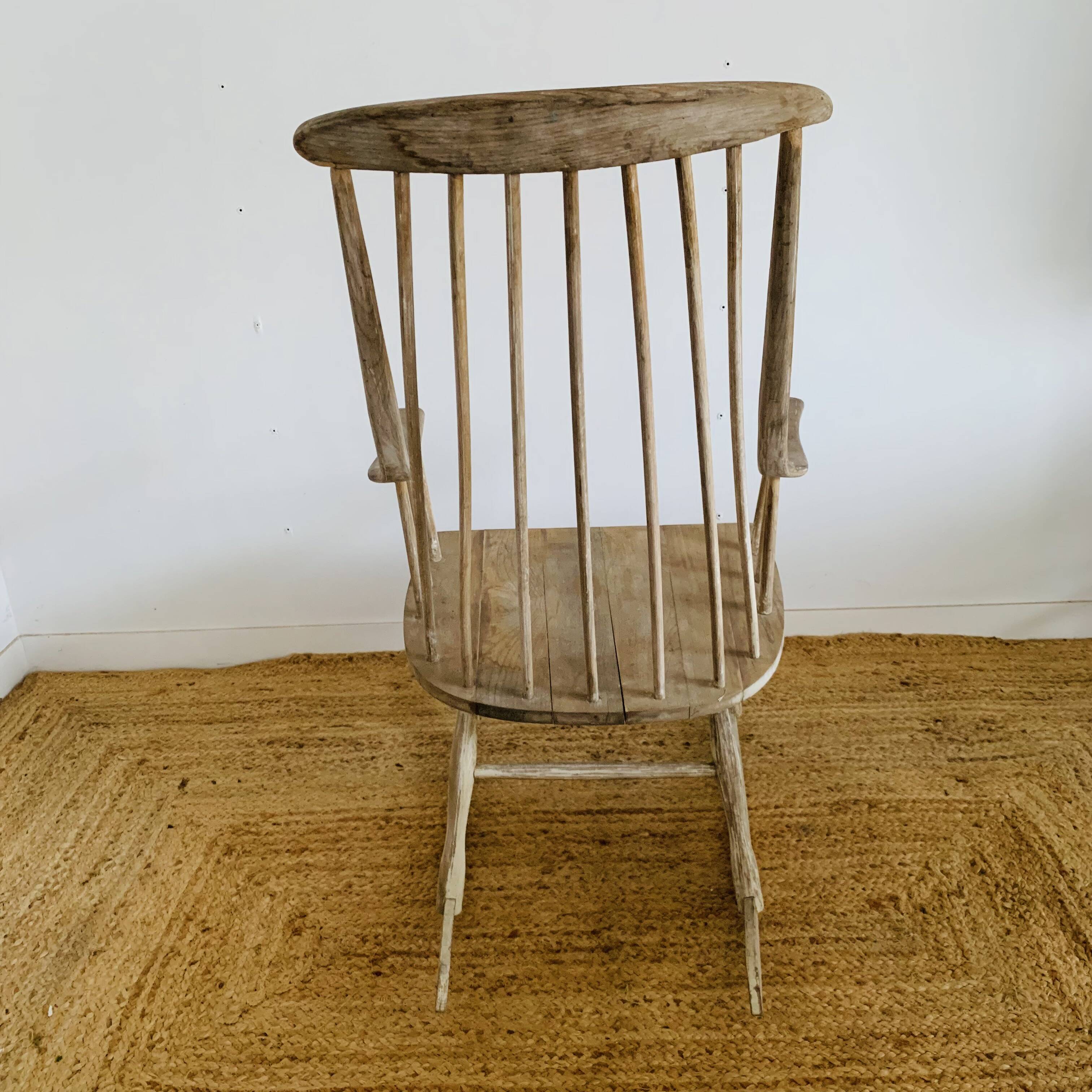 Pair of vintage rocking chairs by Lena Larsson