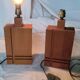 Lampe en bois 1970