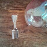 Antique water drop carafe