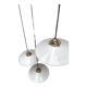 Opaline pendant lights
