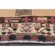 Vintage Turkish Oushak Handmade Wool Cotton Orange Runner Rug 113x317