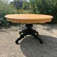 Table basse ronde en bois