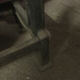 Workbench with cast iron foot