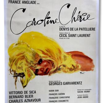 "CAROLINE CHERIE" Affiche originale par BRENOT