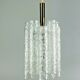60s 70s doria lamp light ceiling lamp hanging lamp space age design glass
