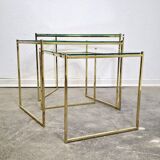 70s Regency Nesting Tables (Set of 3)