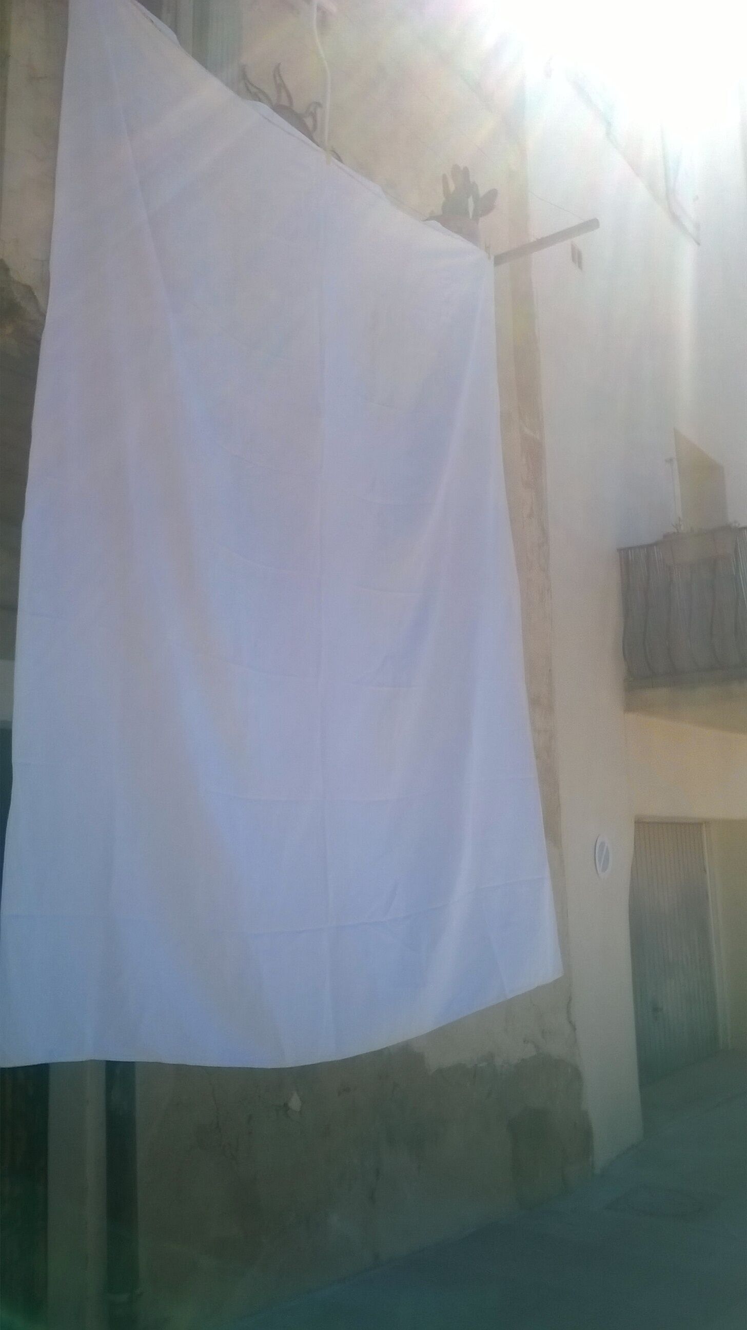 Vintage sheet "with monogram"