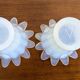 Pair of Vianne glass tealight holders