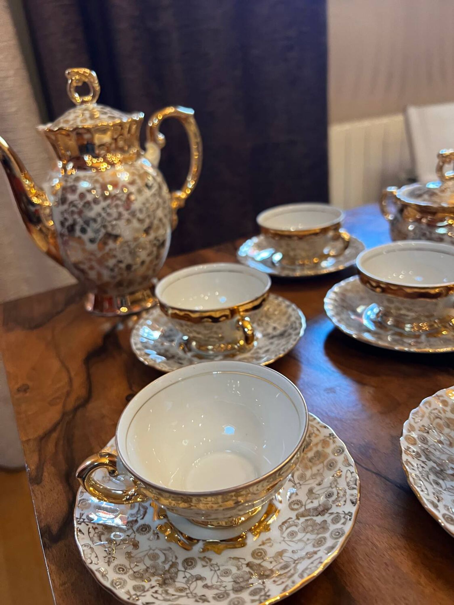 Porcelain coffee service