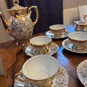 Porcelain coffee service