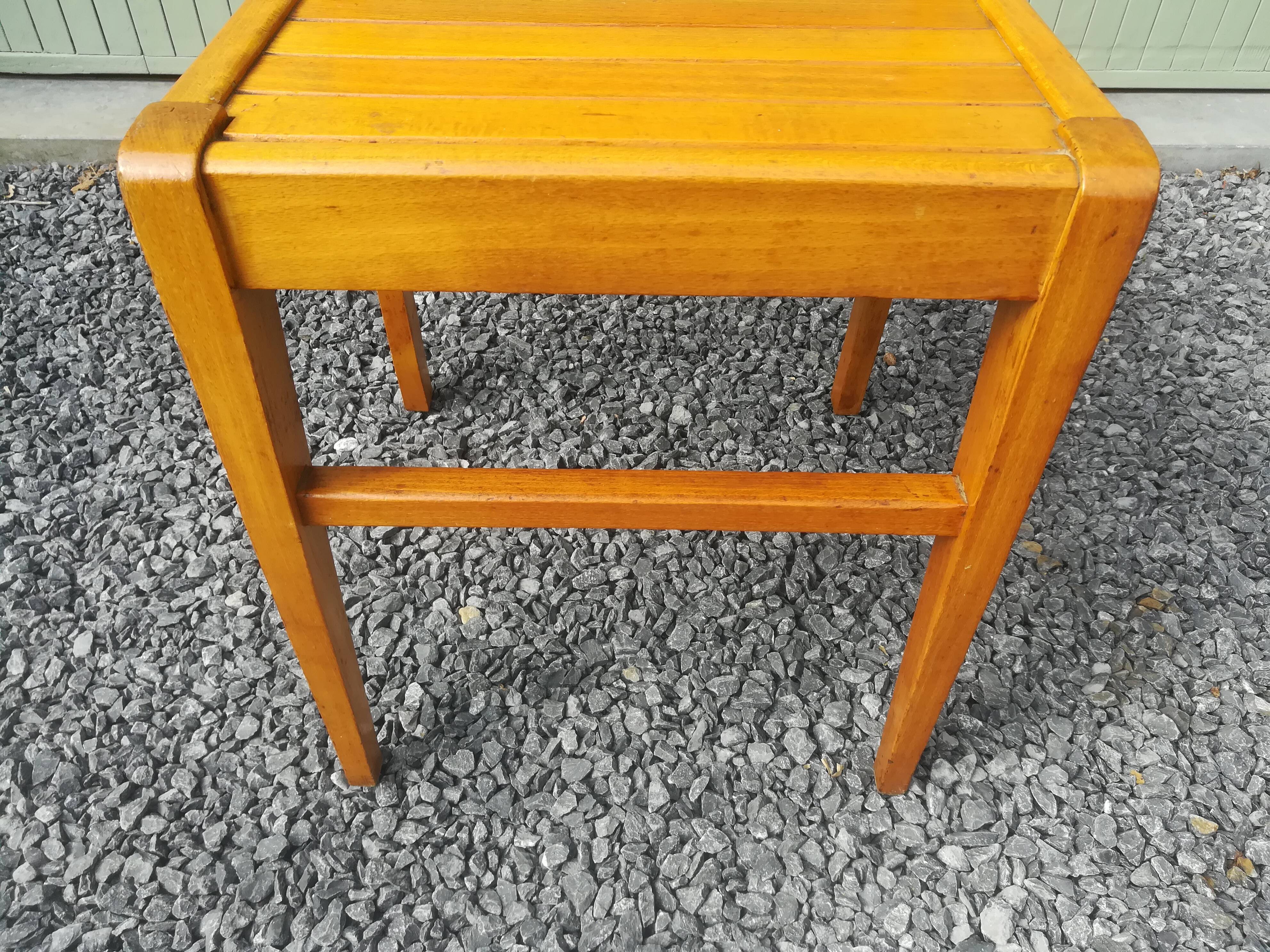 Pair of René Gabriel chairs in beech