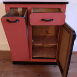 Vintage red formica furniture