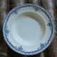 8 antique deep plates in ironstone