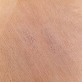 Large oak table by Guillerme & Chambron