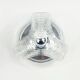 Space Age Glass Ceiling Light 'Wave' Model by by Koch & Lowy for P&P, 1970s