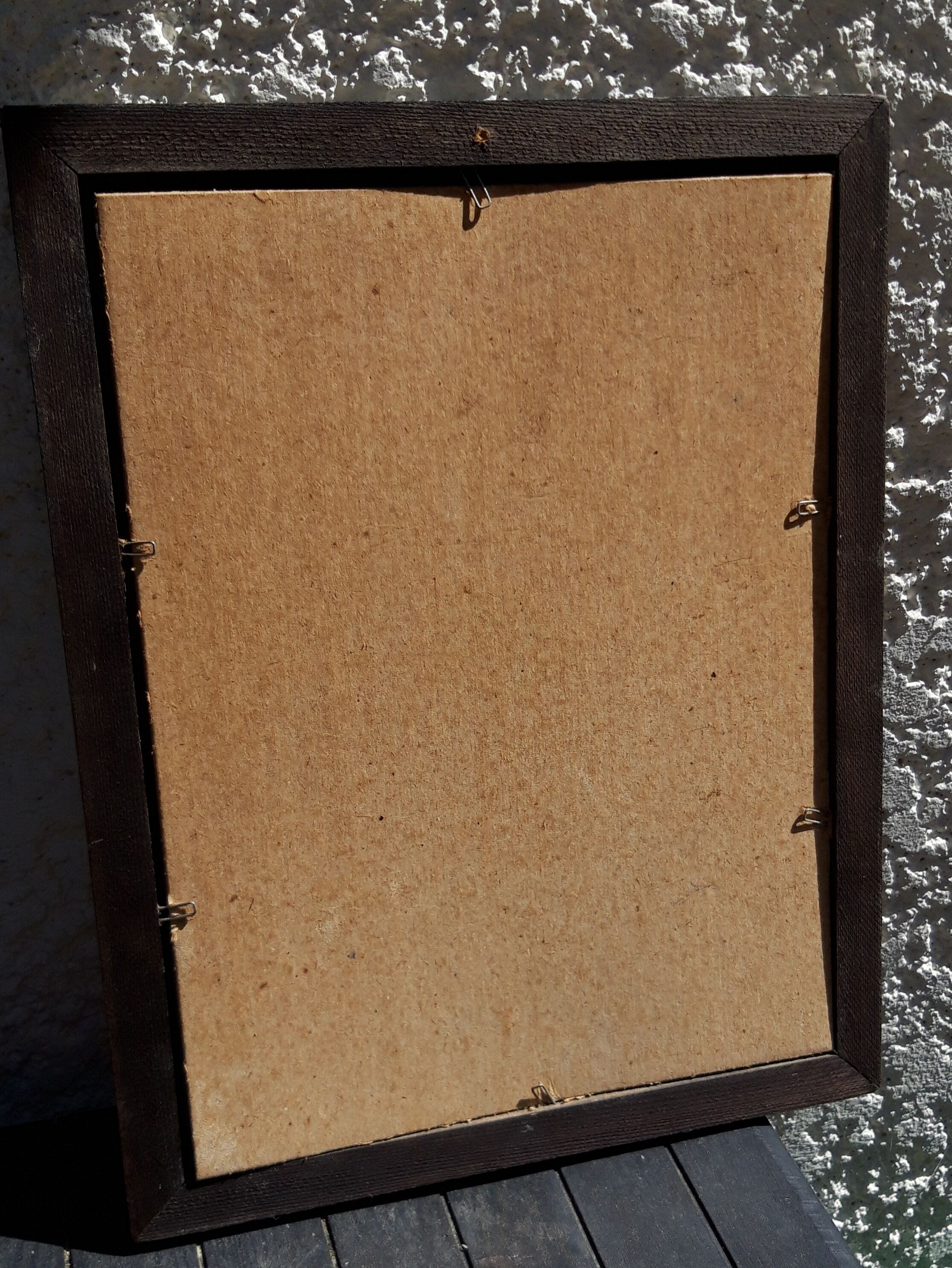 Vintage screen-printed advertising mirror