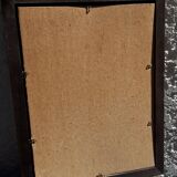 Vintage screen-printed advertising mirror