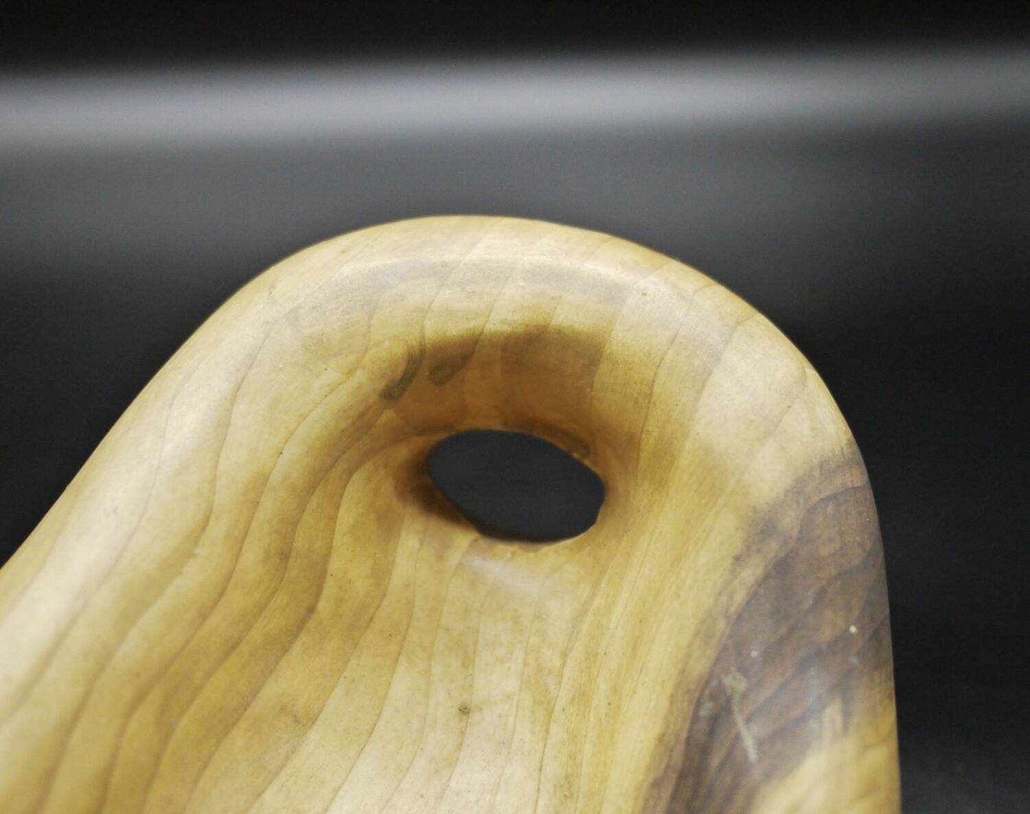 Faux Wood Platter by Grandjean Jourdan Vallauris