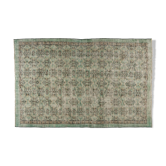 Tapis vintage anatolien fait à la main 257 cm x 164 cm