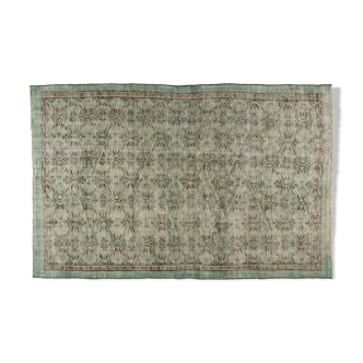 Anatolian handmade vintage rug 257 cm x 164 cm