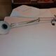 Industrial lamp desk architect 2 arms 1960 1970