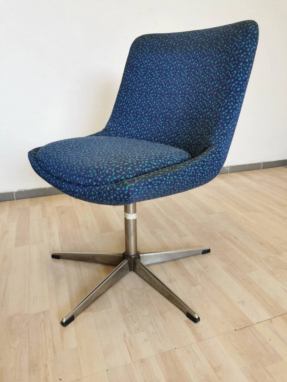 1 of 3 Vintage Niko Kralj Era Swivel Office Chair - Stol Kamnik, Yugoslavia