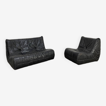 Ligne Roset sofa and chair set from the 1970s