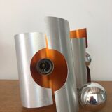 Pair of vintage sconces design space age