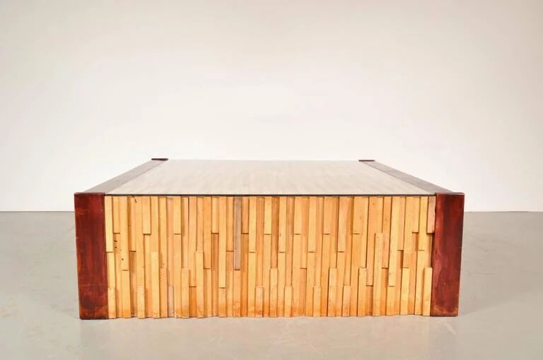 1960s large edition coffee table by Percival Lafer, Brazil