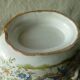 Moustiers earthenware planter with ram's head