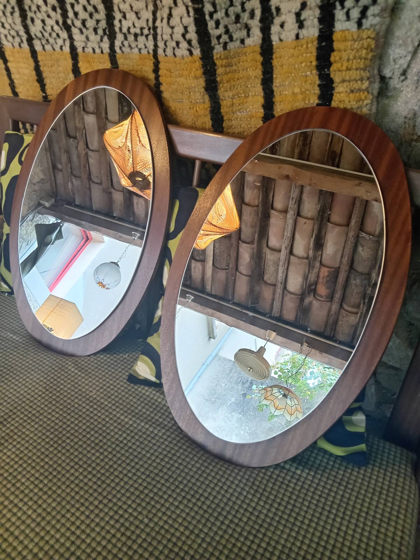Duo of Scandinavian mirrors