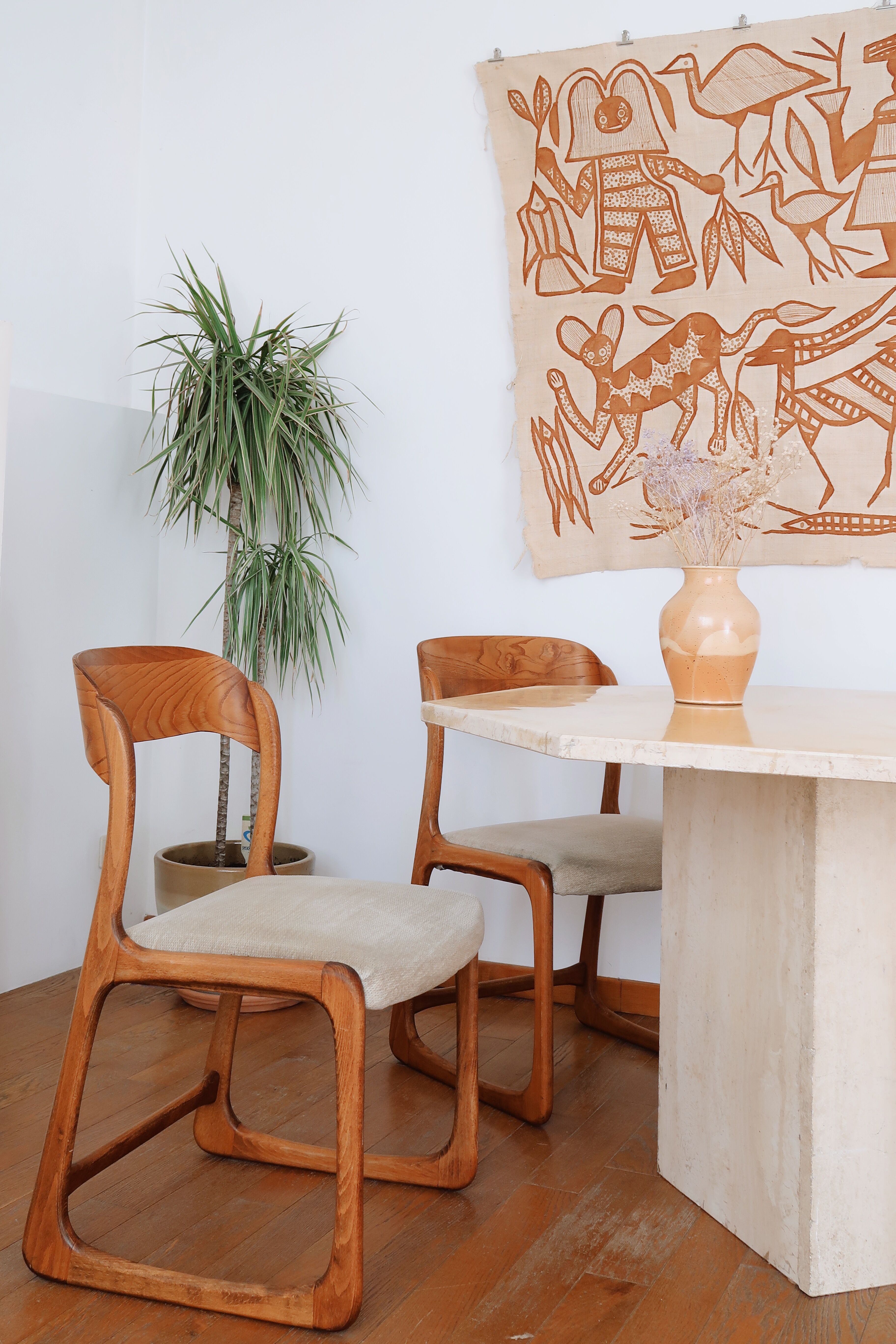 4 chairs "Sled" Baumann