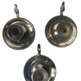 Bougeoirs rat des caves argenté