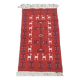 Hand-woven kilim rug with Berber patterns