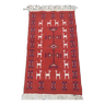 Hand-woven kilim rug with Berber patterns