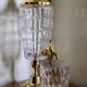 Jug/fountain in Crystal and gold metal