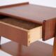 Side/bedside table - Teak - AB Carlström & Co furniture factory - Sweden - 1950s