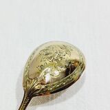 Hénin et Cie – 12 teaspoons with Russian-style silver-gilt handles